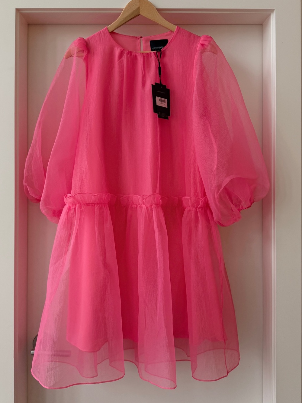 Cynthia Rowley Tallulah Organza Party Dress Size S NWT - Picture 3 of 11